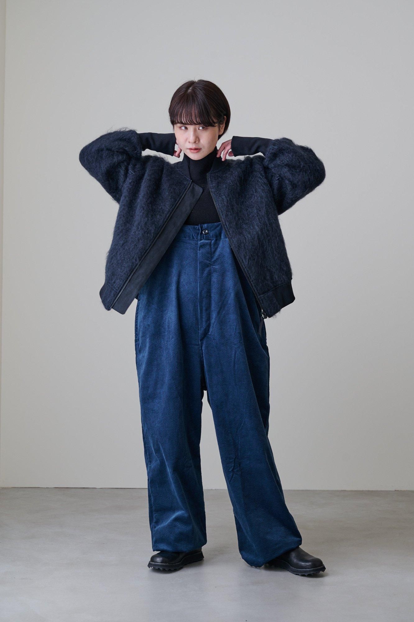 suzuki takayuki スズキタカユキ　fuzzy blouson frosty silver | les trois entrepôts /  レ トロワ アントゥルプ powered by BASE