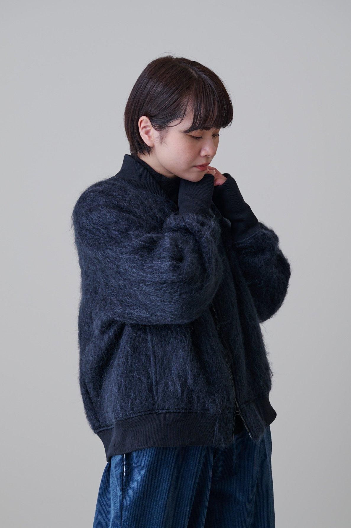 【美品】suzuki takayuki　fuzzy blouson suzuki takayuki fuzzy blouson A252-04 frosty silver | TALE