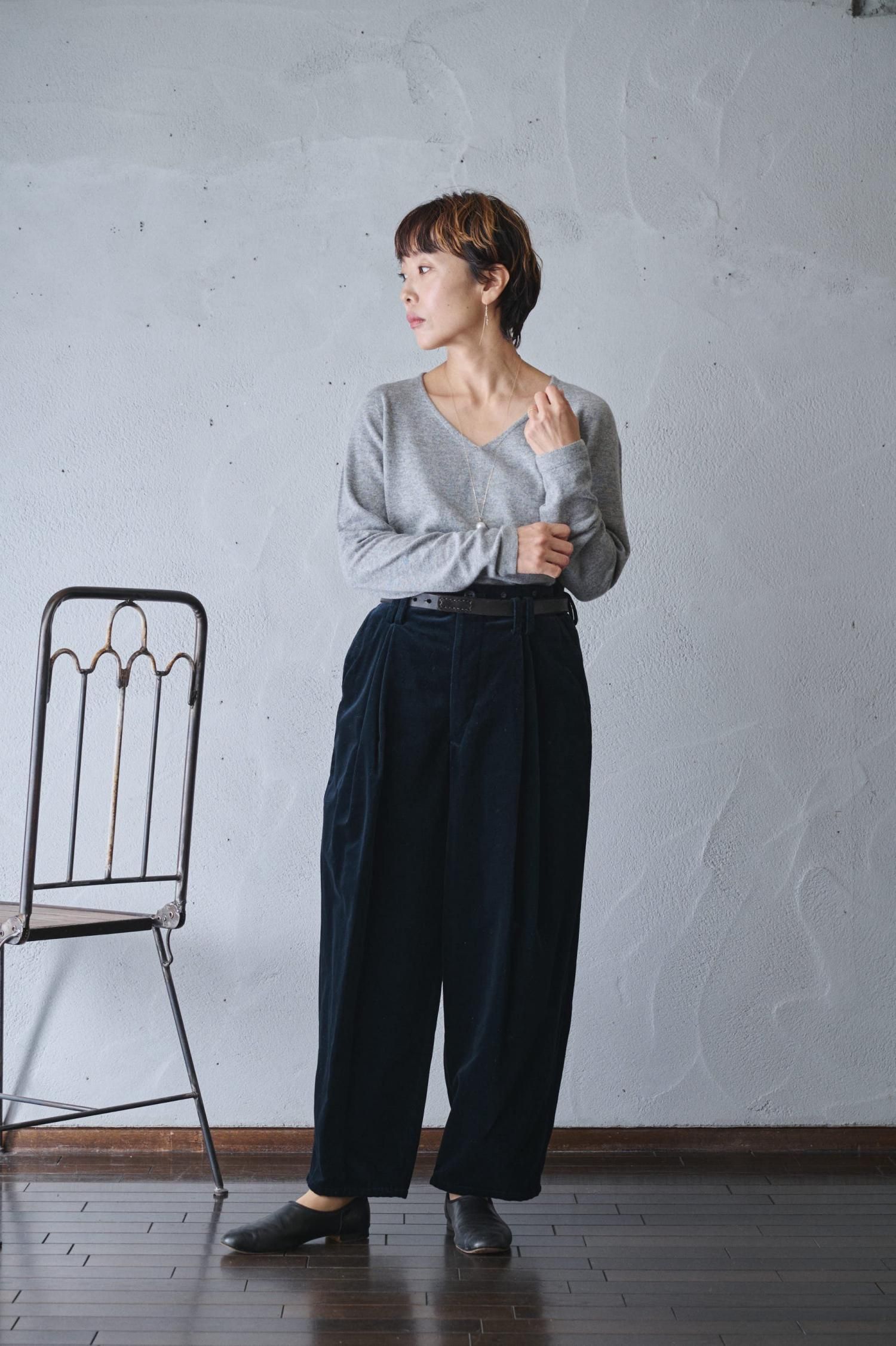suzuki takayuki wide legged pants Ⅱ（A242-20） - poooL