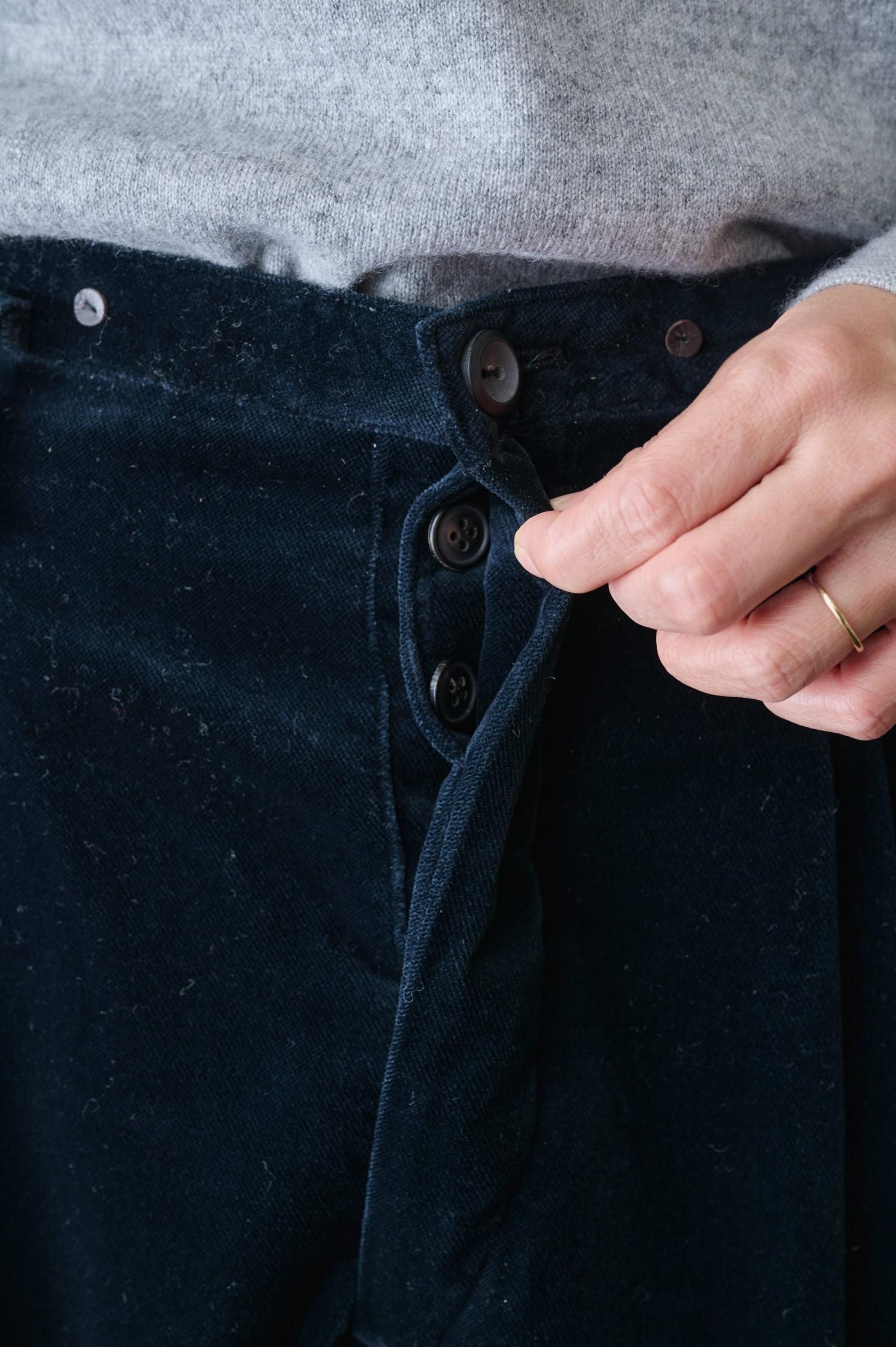 suzuki takayuki wide legged pants Ⅱ（A242-20） - poooL