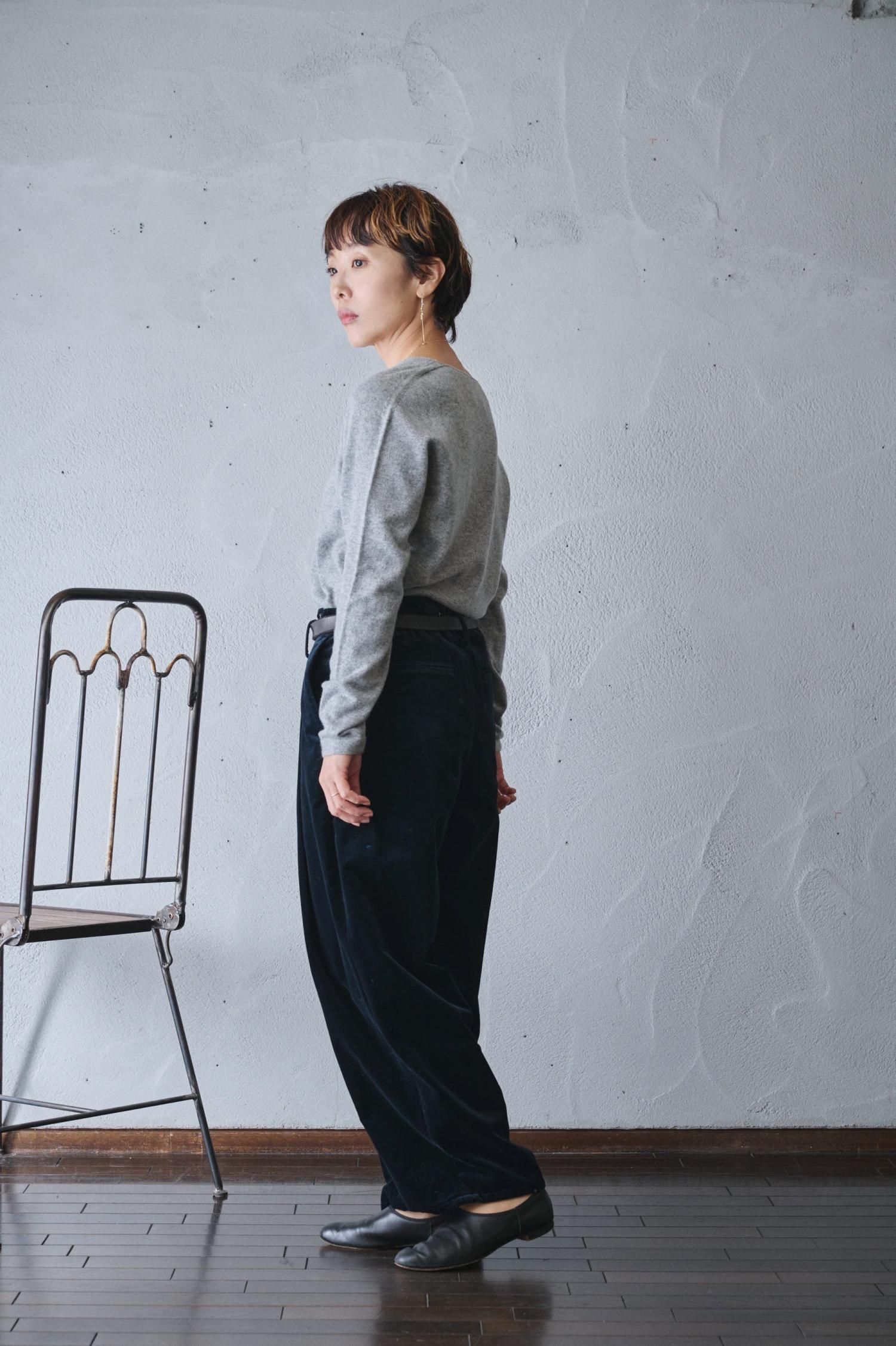 suzuki takayuki wide legged pants Ⅱ（A242-20） - poooL (online shop)