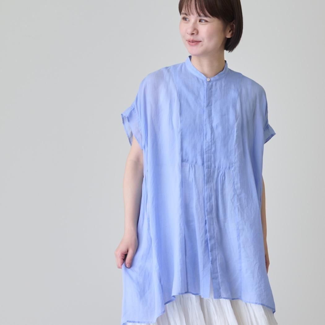 新品 suzuki takayuki band-sleeve tunic suzuki takayuki band-sleeve tunic（2color S251-19） - poooL