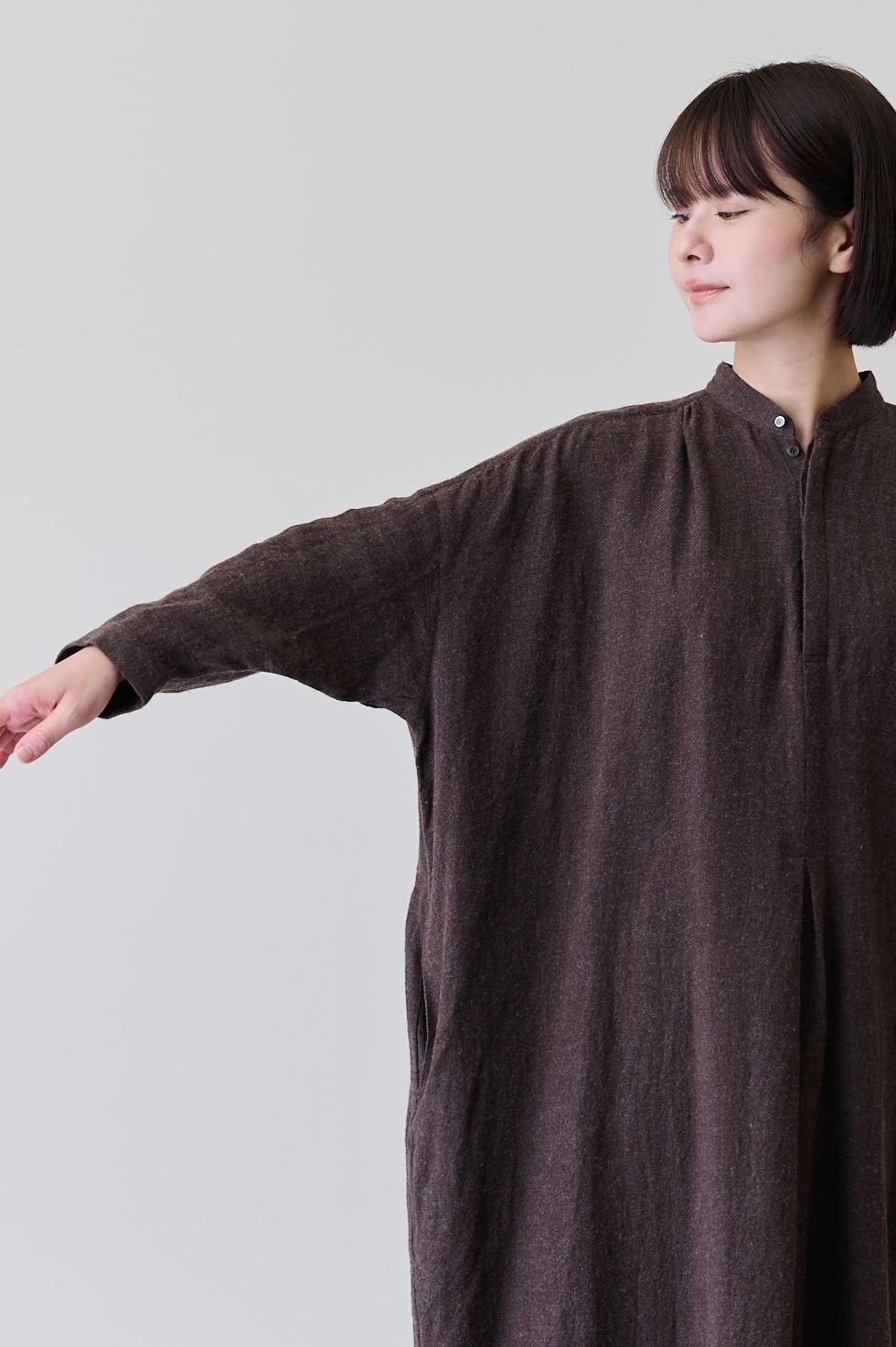 suzuki takayuki peasant dress Ⅱ ウール麻 suzuki takayuki スズキタカユキ peasant dress I [A251-22/ivory]