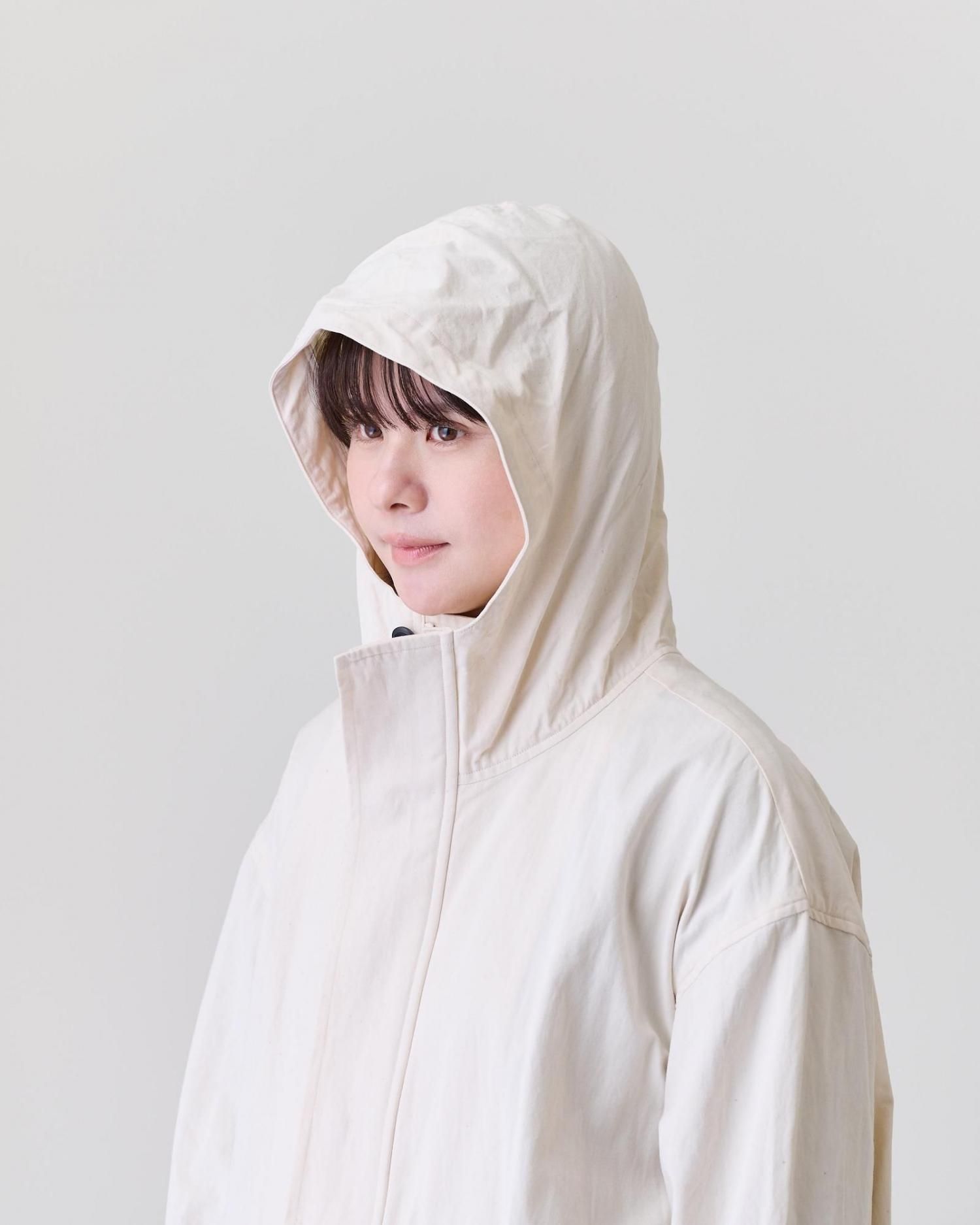 suzuki takayuki アノラック suzuki takayuki スズキタカユキ anorak ivory size02 | les