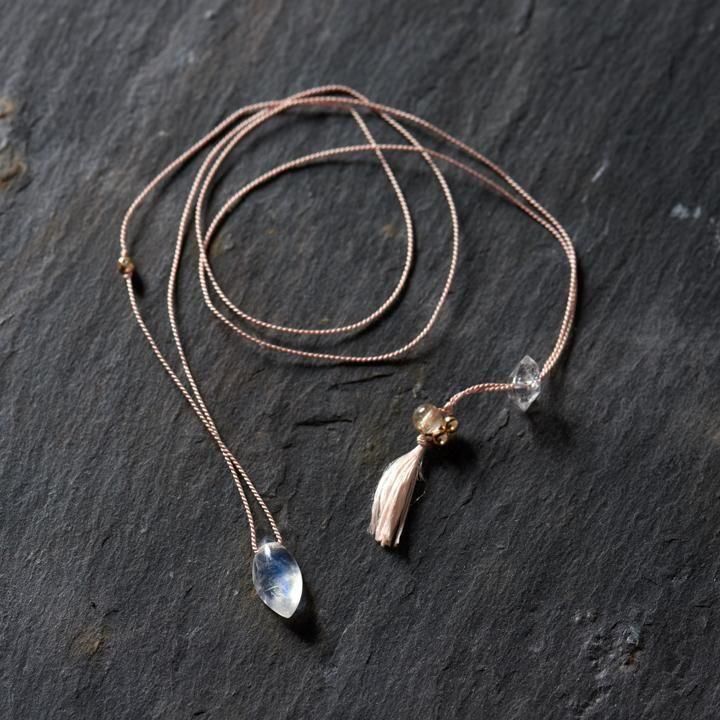 YASUHIDE ONO シルクコードネックレス（4種） - poooL (online shop)