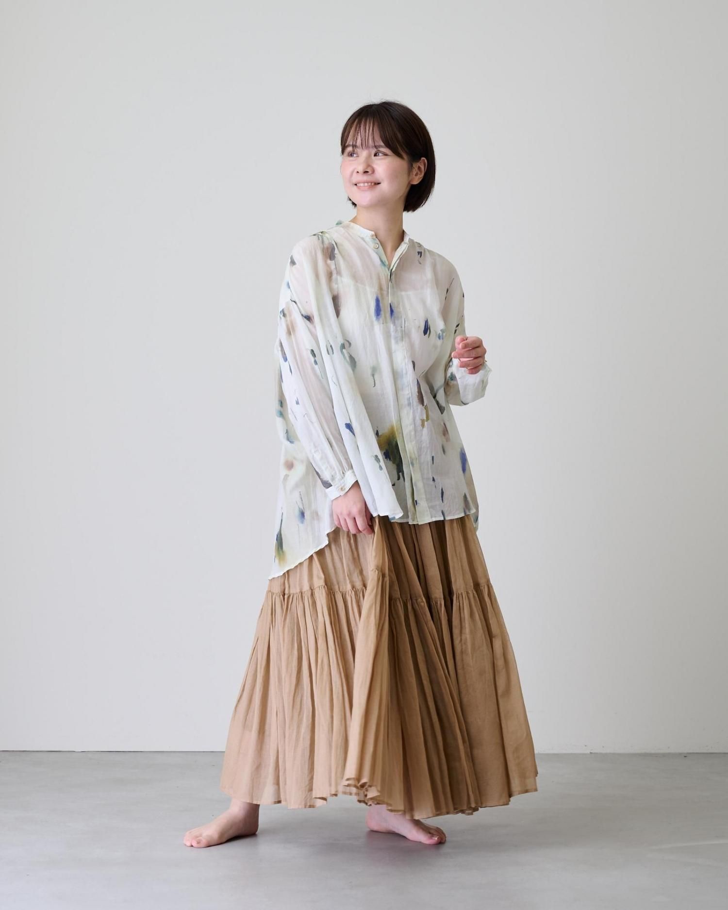 suzuki takayuki tiered skirt - poooL (online shop)