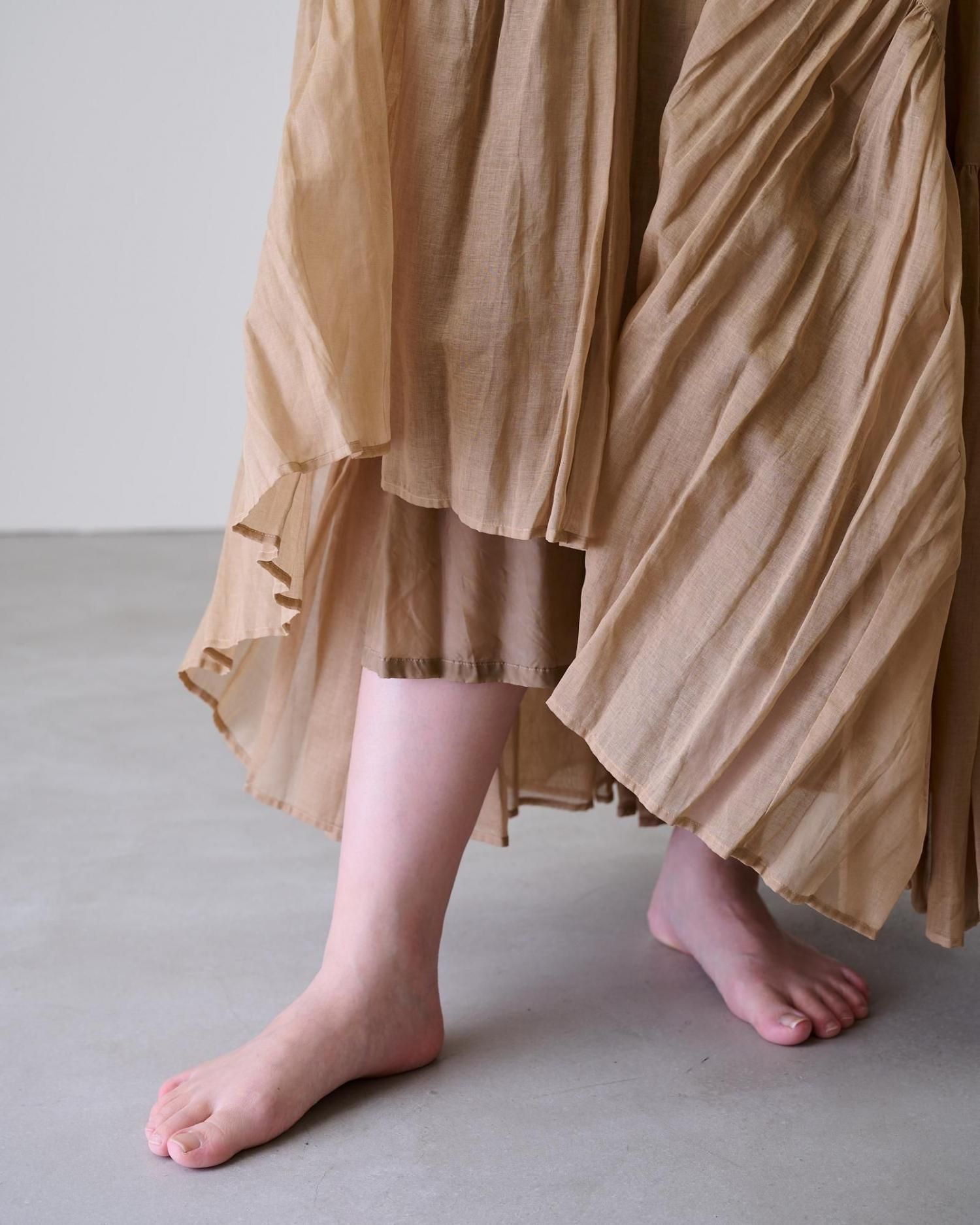 suzuki takayuki tiered skirt - poooL (online shop)