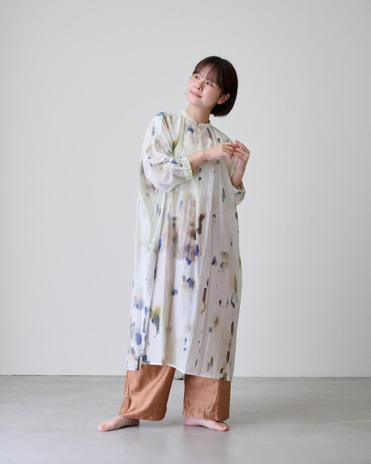 石原稔久　希少 suzuki takayuki feather dress（dot of lichens） - poooL