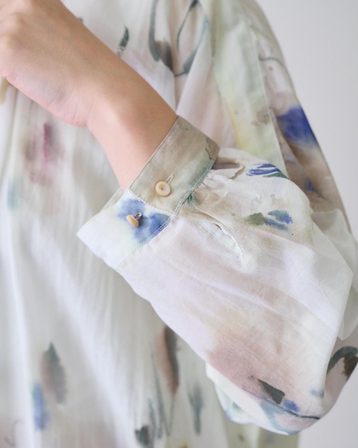 suzuki takayuki feather dress（dot of lichens） - poooL