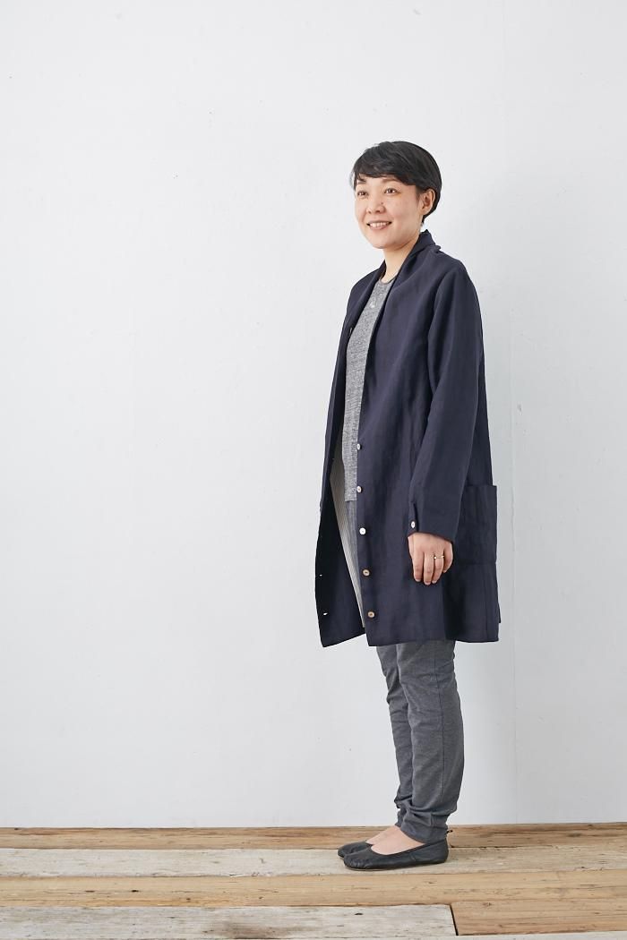 SARAXJIJI（サラジジ）ダークグレーコート SARAXJIJI（サラジジ）ダークグレーコート - メルカリ