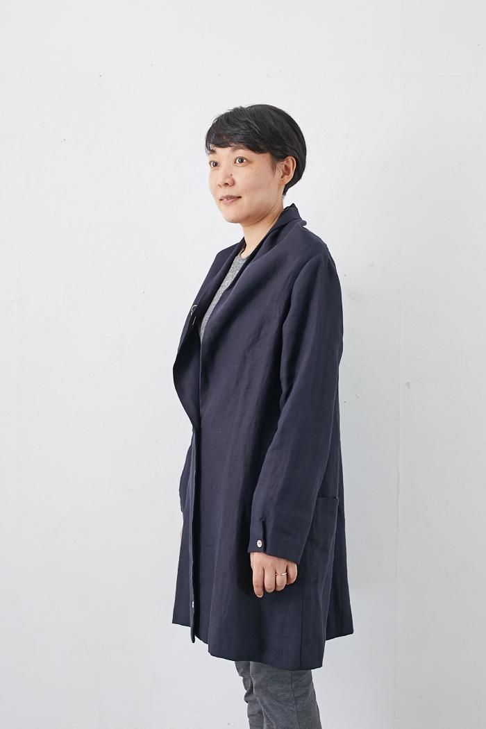 SARAXJIJI オックスリネンコート（2color） - poooL (online shop)