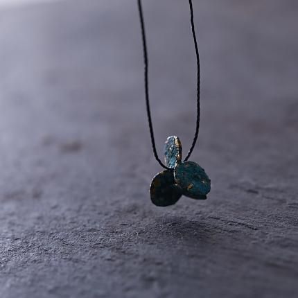【レア】穀雨　Chonan Yoshiko 長南芳子　ピアス 穀雨 × copo e eu 姉妹展「姉妹の鉱物」 |
