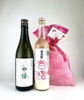 甘酒と飲料5本セット(信州もも果汁100% 信州りんご果汁100% 有機