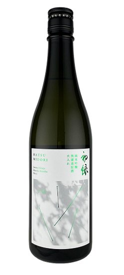 予約】初緑 純米吟醸 無濾過原酒＜火入れ＞720ml - 奥飛騨酒造