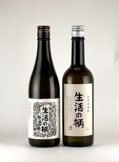 生活の柄 ( 純米吟醸 & 麦焼酎 ) セット - 奥飛騨酒造