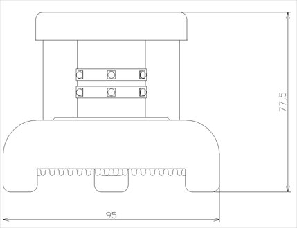 マリンテック直販】 マリンテック製 LEDフラッシュライト MFB-2A 青色