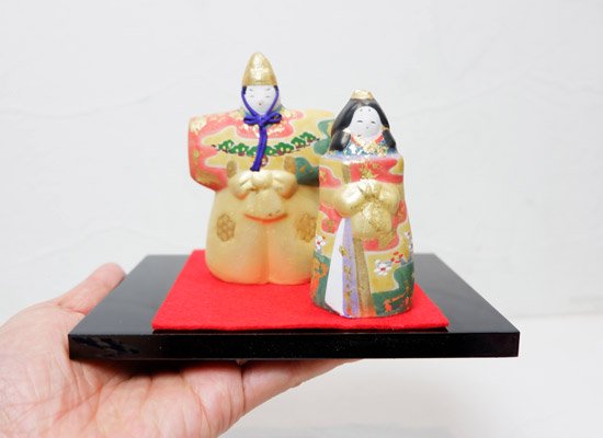 博多人形　雅立雛　宗也作（台付/桐箱付） - 和雑貨・和こもの　ギフトの通販サイト 「椿や」