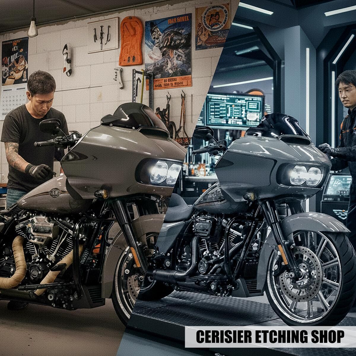 【DIY派向け】ハーレーロードグライドカスタム:自分でできるカスタムとプロに任せるべきカスタム