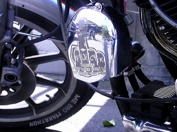 高品質 オートバイ ホーンカバー フード スカル ゾンビ ハーレー 1995 