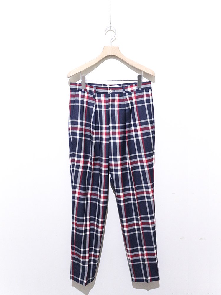 WELLDER One Tuck Tapered Trousers