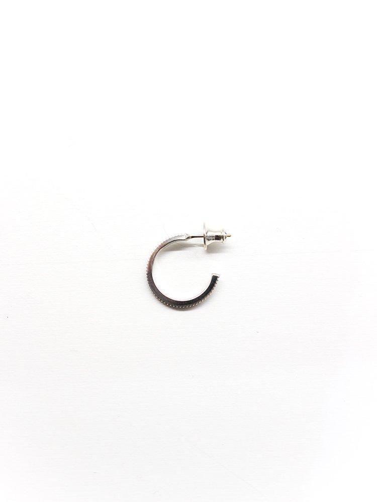 END CUSTOM JEWELLERS / エンド 】Round Curve Earring 13mm