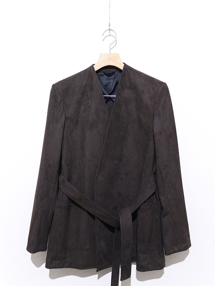 RAINMAKER for Unlimited ECO SUEDE BELTED JACKET - Unlimited lounge ...