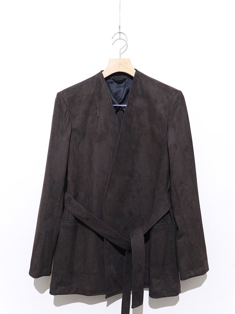 RAINMAKER for Unlimited ECO SUEDE  BELTED JACKET