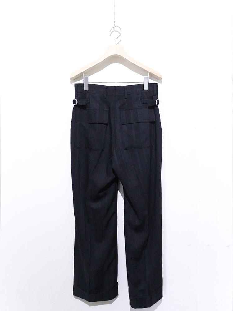 RAINMAKER SHADOW STRIPE WIDE TROUSERS - Unlimited lounge RAINMAKER SHADOW STRIPE WIDE TROUSERS - Unlimited lounge