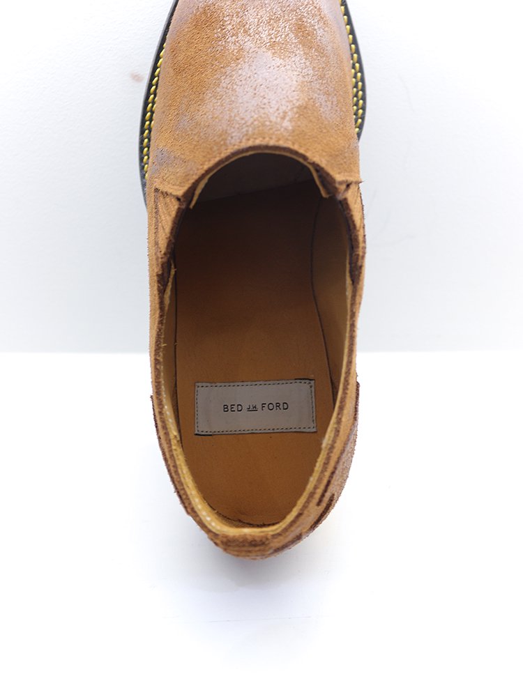 BED j.w. FORD Suede shoes CAMEL - Unlimited-lounge- |