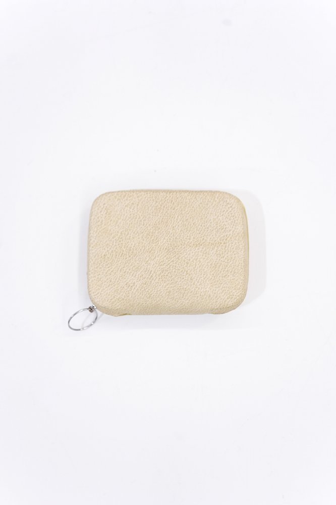 beta post Mini purse / WHITE