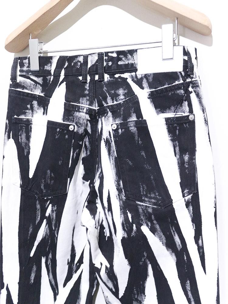 JOHNLAWRENCESULLIVAN WRINKLE PRINT DENIM PANTS - Unlimited