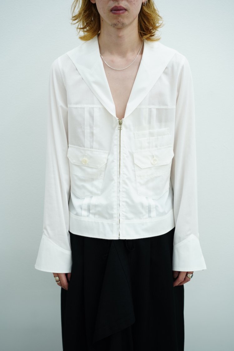 ¥50600BED j.w. FORD  Sailor Collar Blouse シャツ