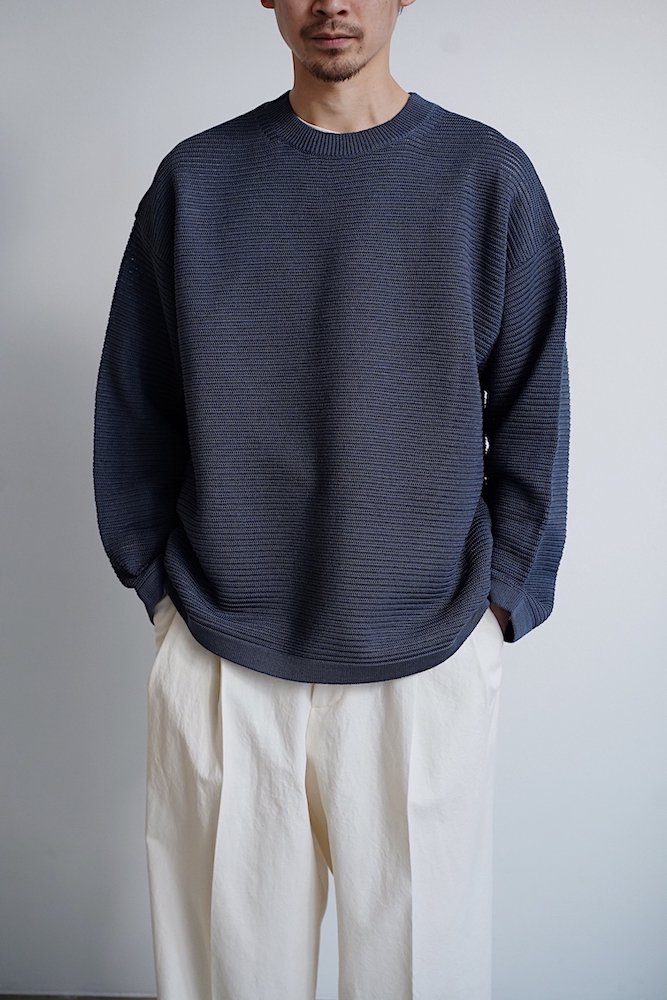 BATONER KNIT CREW NECK - ニット