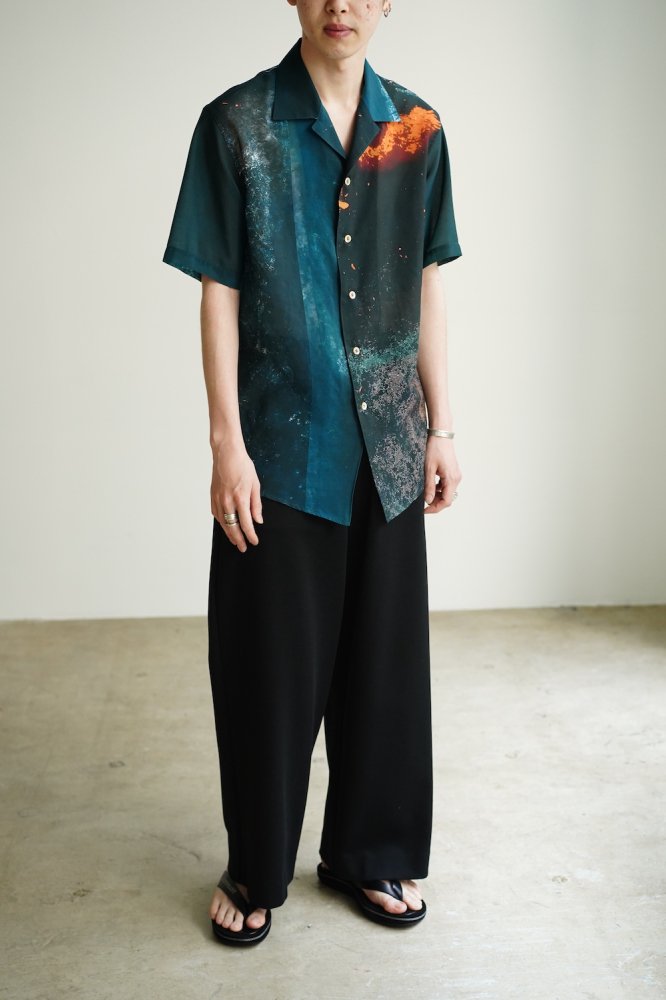 BED j.w. FORD Open Collar Half Sleeve IWAMOTO Blouse - Unlimited lounge |  ONLINESTORE