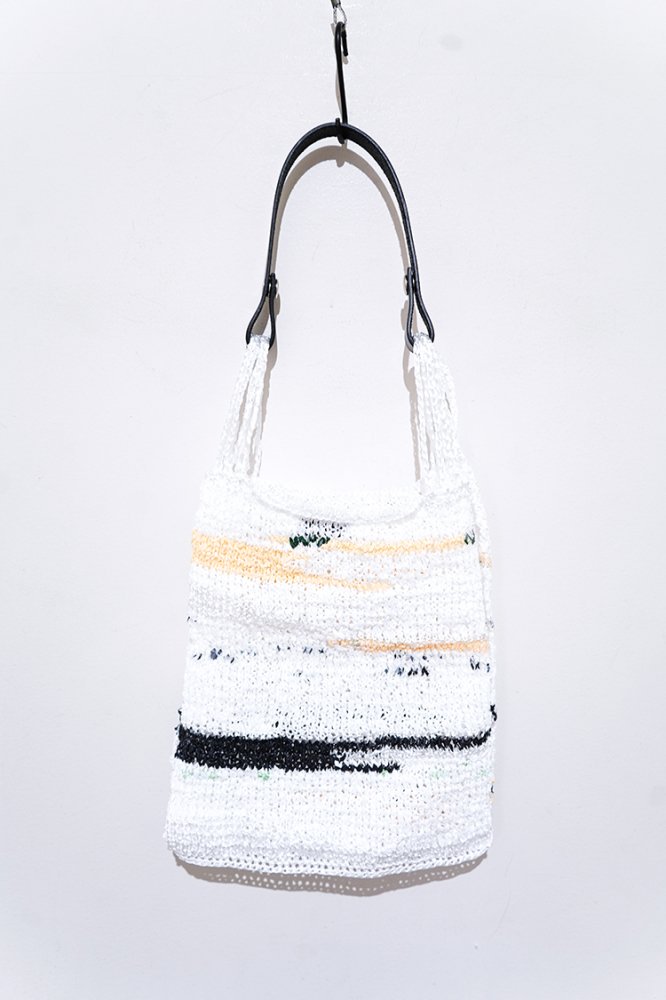 beta post Reuse Plastic Hand Knit Bag