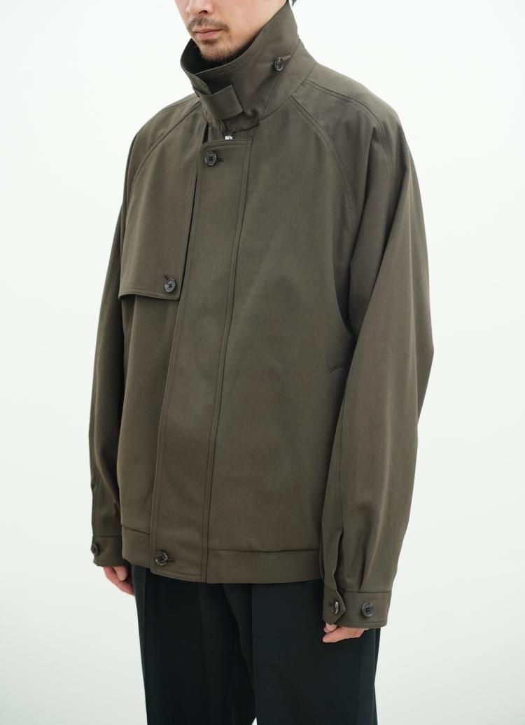 Oversized Harrington Zip Jacket