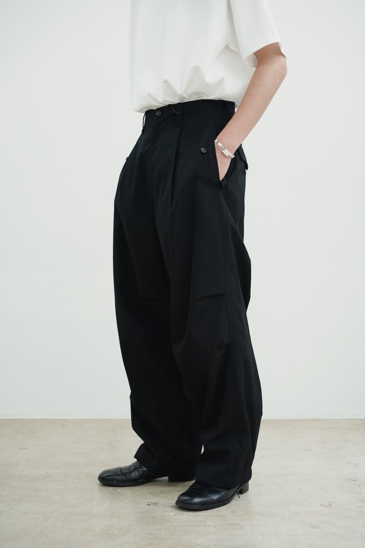 限定特価】【限定特価】stein 22ss Military Wide Over Trousers