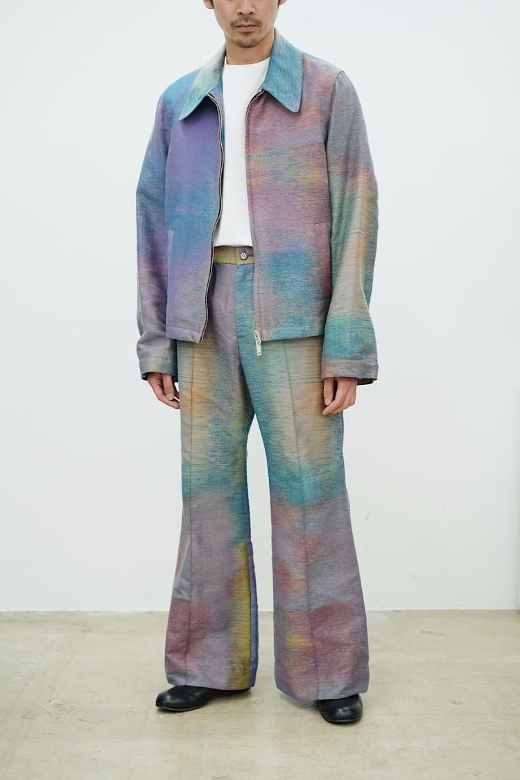 TAAKK ジャガードブルゾン TA22AW-BL035