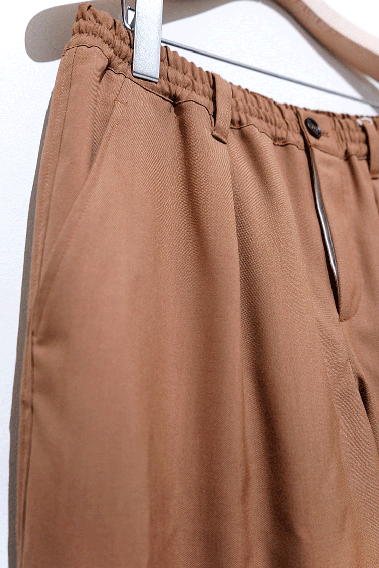 MARNI TROPICAL WOOL PANTS / BROWN - Unlimited lounge | ONLINESTORE