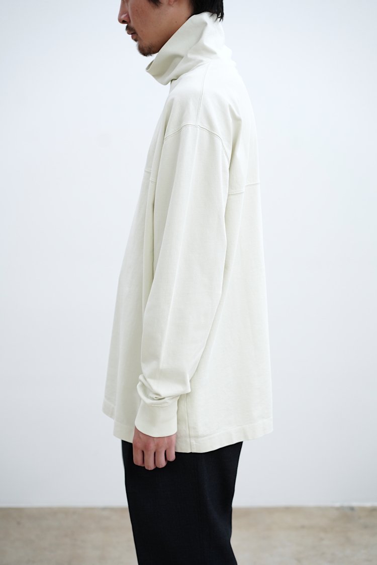 Lemaire High neck zipped top 19aw シャツ着丈約69cm