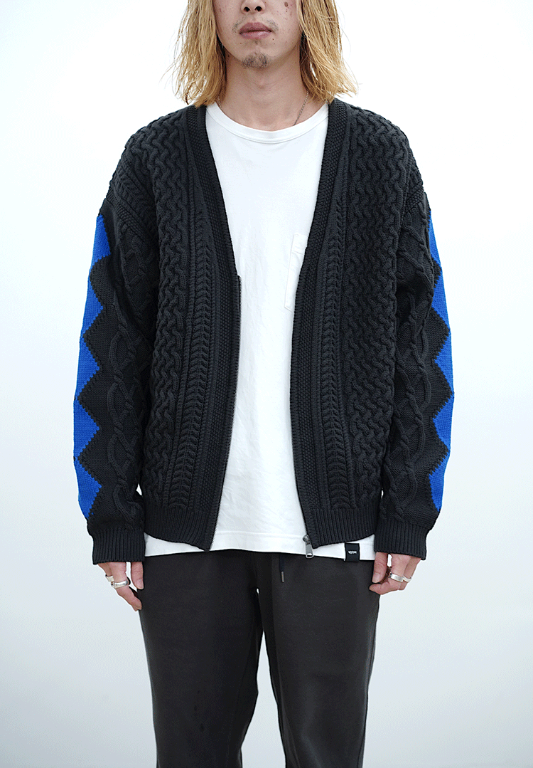 フラワーオブライフ VAINL ARCHIVE / GRADUALLY CARDIGAN | www.kdcow.com