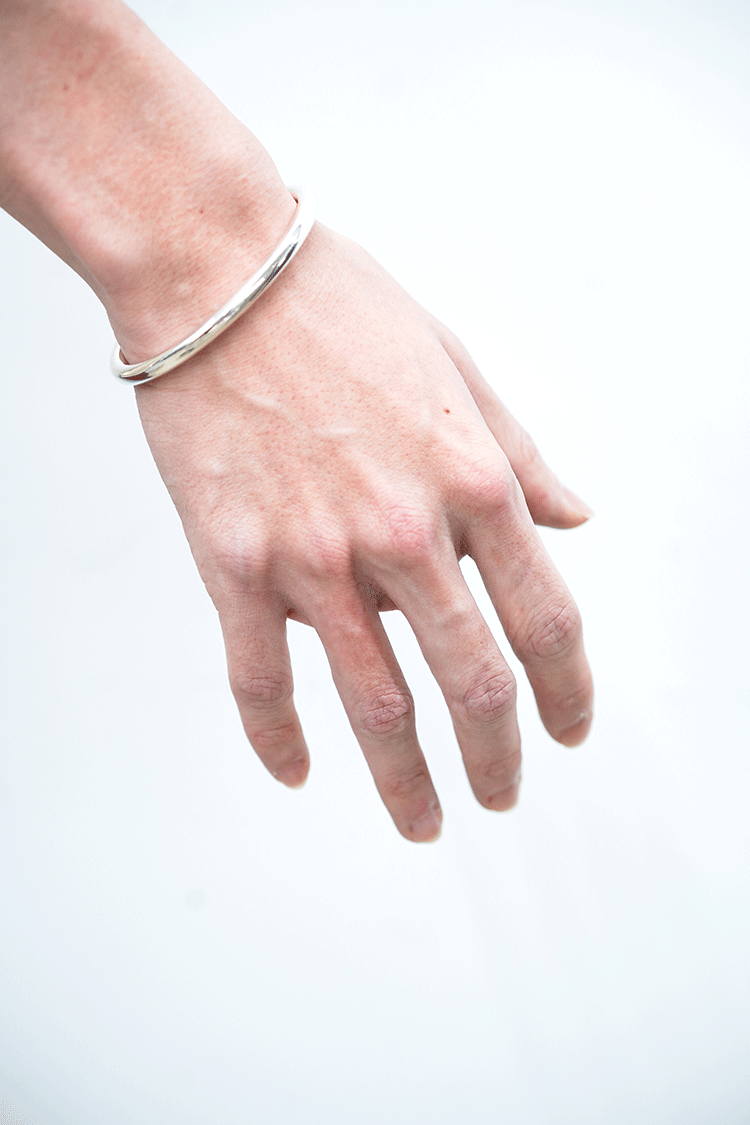 LE GRAMME bangle bracelet(polished/31g)