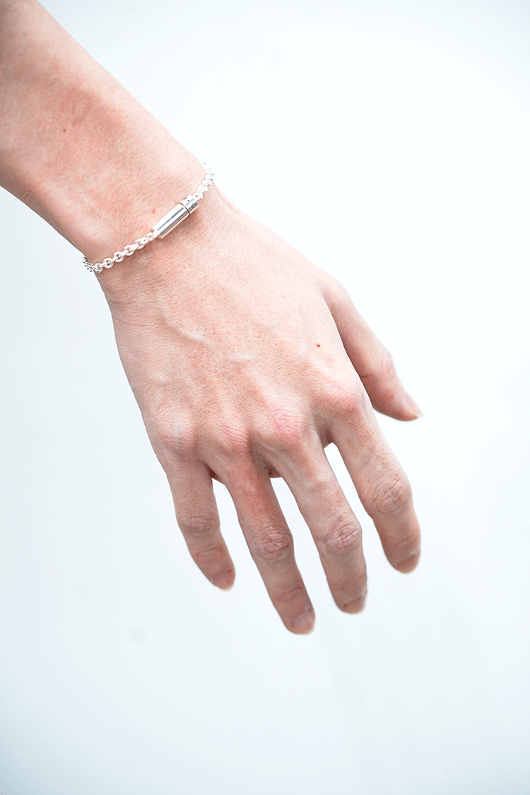 LE GRAMME chain cable bracelet(polished/11g)