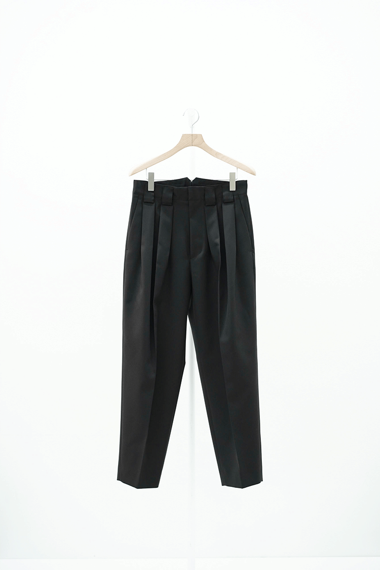 stein DOUBLE WIDE TROUSERS / DARK CHACOAL - Unlimited lounge | ONLINESTORE