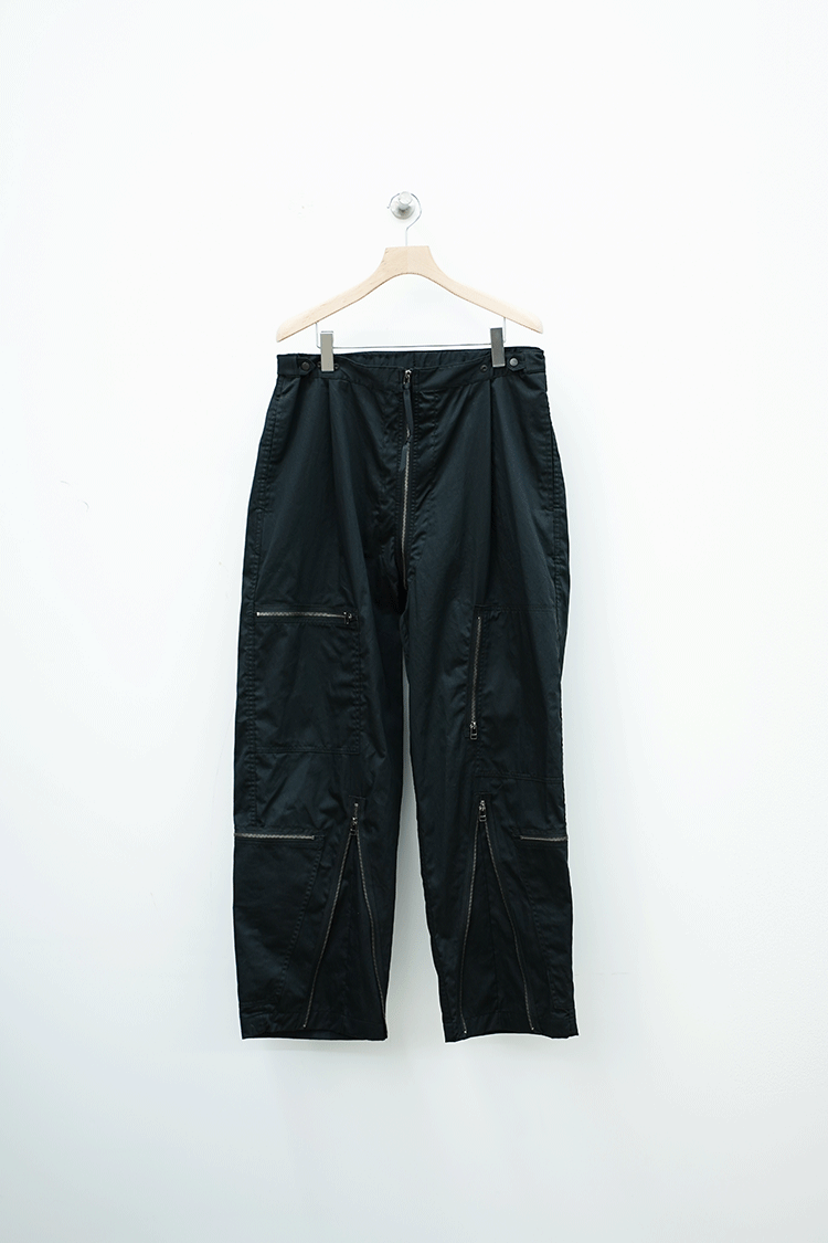 Product Twelve Parachute Pants / BLACK