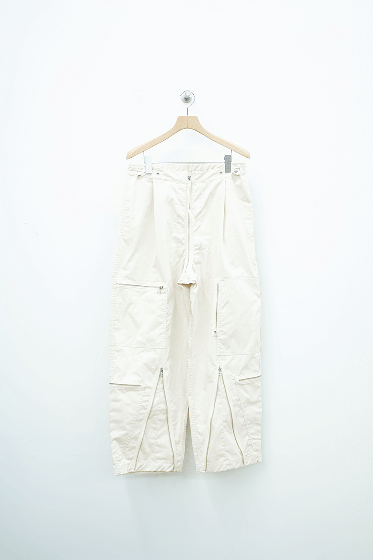 Product Twelve Parachute Pants / ECRU