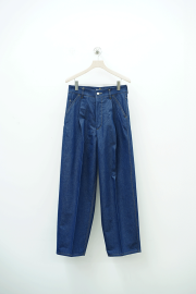 THE RERACS THE WIDE DENIM / ONE WASH NAVY
