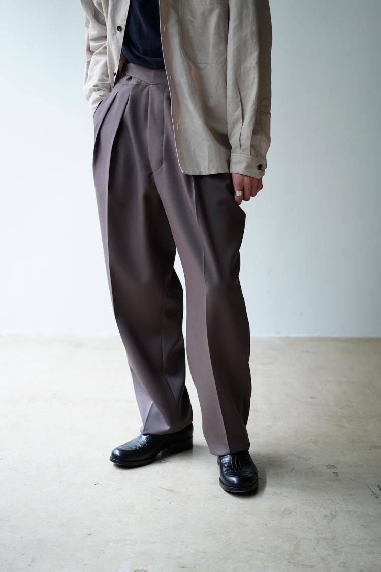 TheCLASIK GURKHA TROUSERS / LIGHT BROWN-