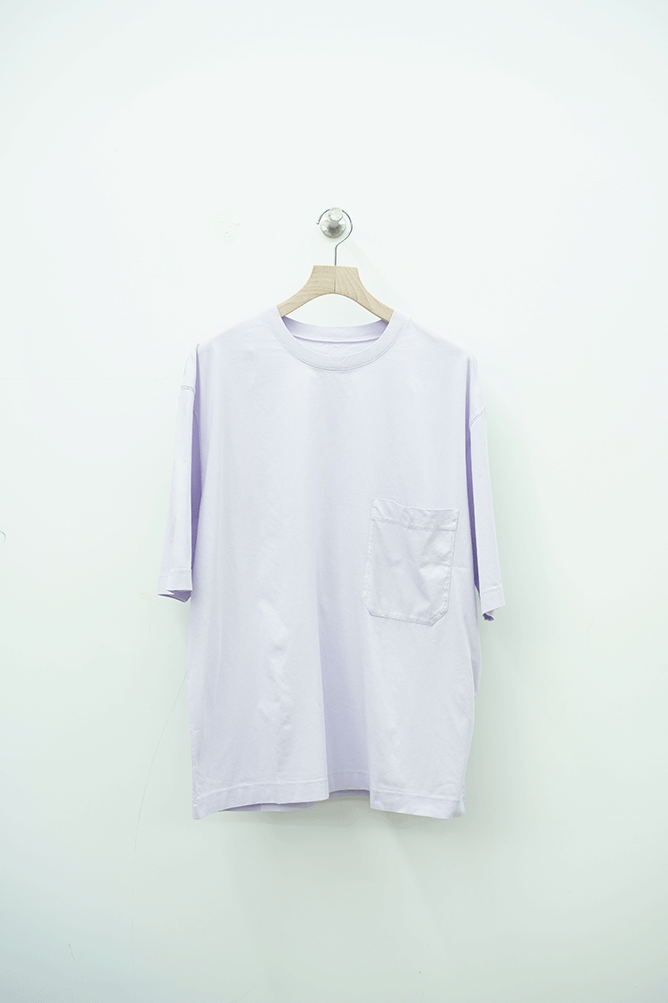 LEMAIRE SHORT SLEEVE T-SHIRT / LILAC
