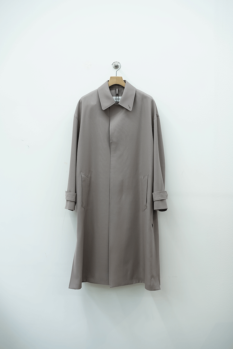 THE RERACS THE BAL COLLAR COAT / GREGE - Unlimited-lounge
